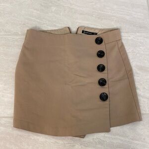 STRADIVARIUS Skort in Tan (color)